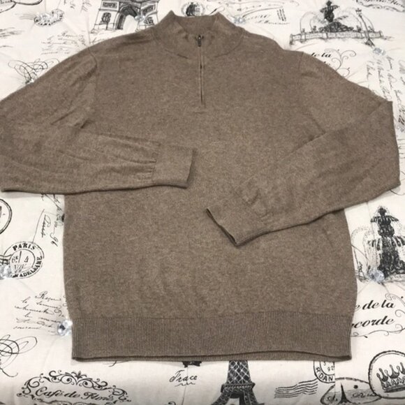 WALLIN & BROS Quarter Zip Sweater - Picture 2 of 4